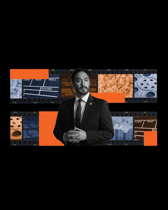 Collage of Joaquin Castro